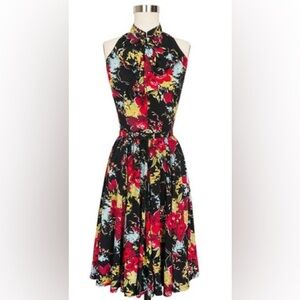 Trashy Diva -Forget Me Not Floral- Streetcar dress